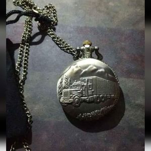 New truck trucking trucker pocket watch